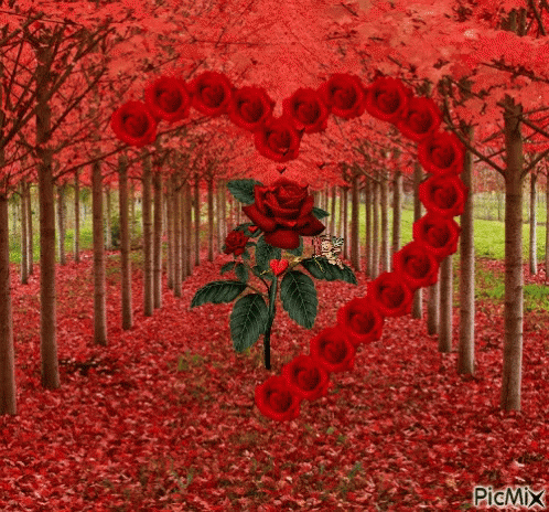 Heart Tunnel 498 X 464 Gif GIF