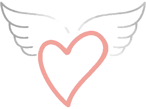 Heart with Angel Wings