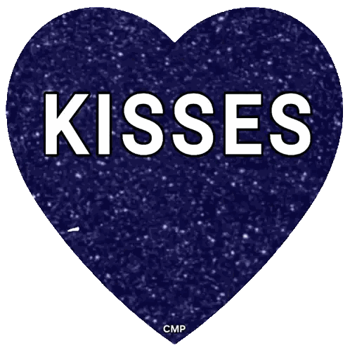 Heart With Kisses Text