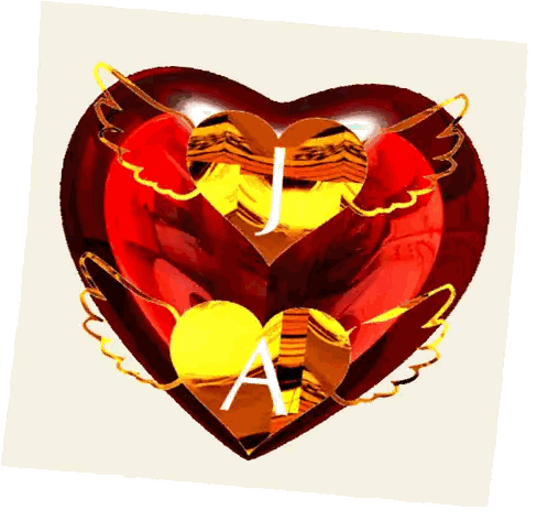 Heart with Letter J