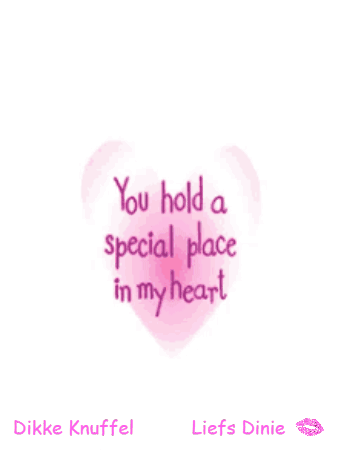 Heart With Pink Roses You Hold Special Place My Heart