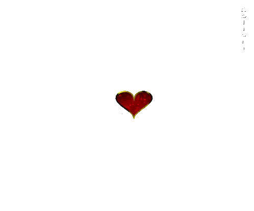 Heart With Rose Saying Love