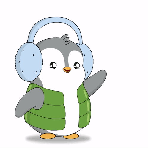 Heart You Cold Penguin GIF
