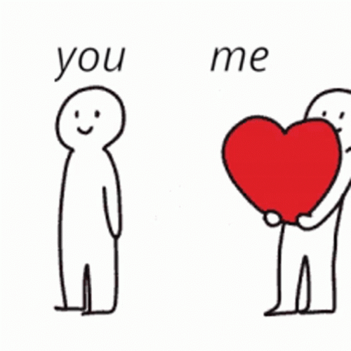 Heartbroken Heart Stickman GIF