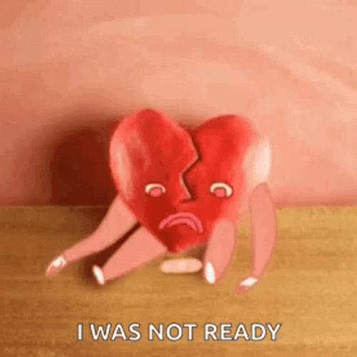 Heartbroken I Was Not Ready GIF