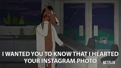 Hearted Your Instagram Photo GIF