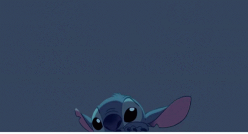 Heartfelt Animated Greetings Stitch Hi GIF