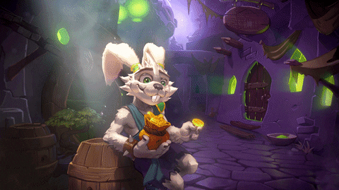 Hearthstone Heroes Coin Flip GIF