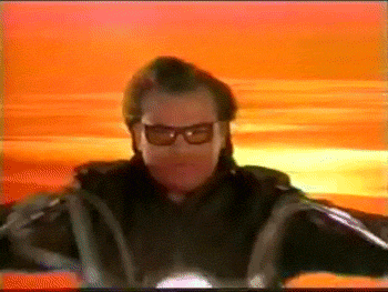 Heat Vision And Jack Black Comedy Show GIF
