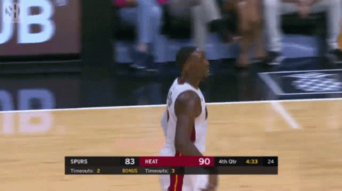 Heat vs Spurs Basketball Game