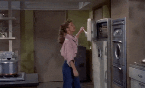 Heat Wave Debbie Reynolds Cooling In Freezer GIF
