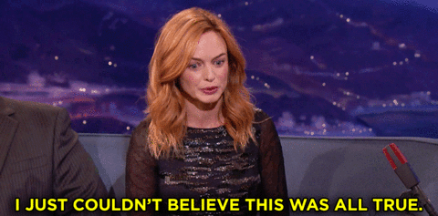 Heather Graham Couldn't Believe GIF