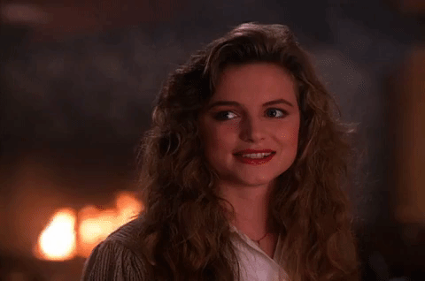 Heather Graham I'm Stubborn GIF