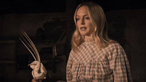 Heather Graham No Intention Of Leaving GIF