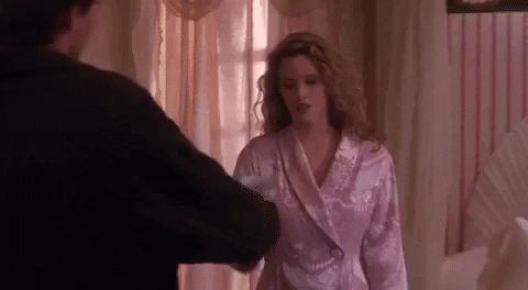 Heathers Chandler Drinking Poison GIF
