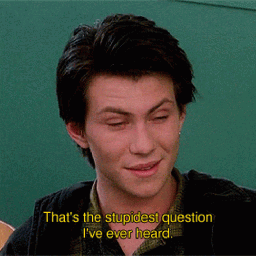 Heathers Jason Stupid Question GIF