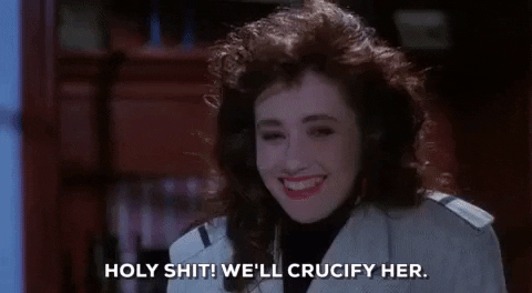 Heathers Shannon Doherty Laughing GIF