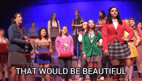 Heathers The Musical Cast Broadway GIF