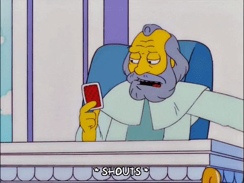 Homer Simpson Falls In Heaven GIF