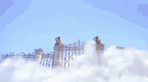 Heaven Opening The Gate Animation GIF