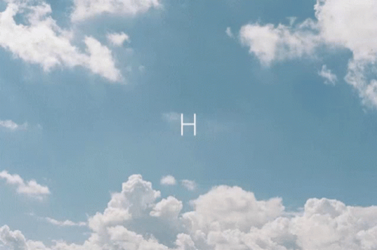 Heaven Is My Home Animated Text GIF