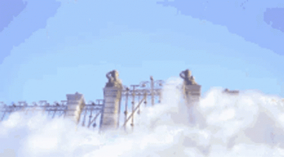 Heaven Opening The Gate Animation GIF