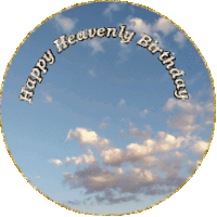 Heavenly Birthday Sticker GIF