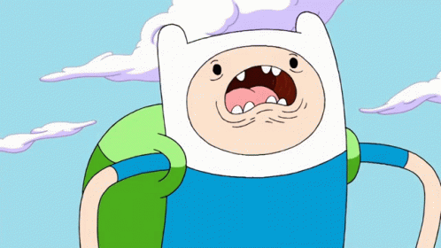Heavy Breathing Finn The Human GIF