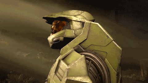 Heavy Breathing Halo Master Chief GIF