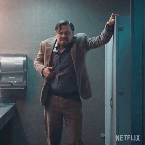 Heavy Breathing Leonardo Dicaprio GIF