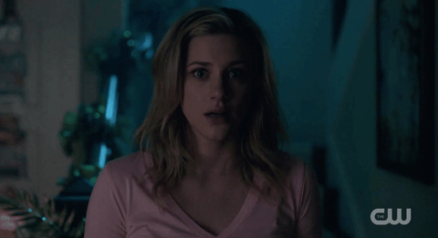 Heavy Breathing Scared Betty Riverdale GIF