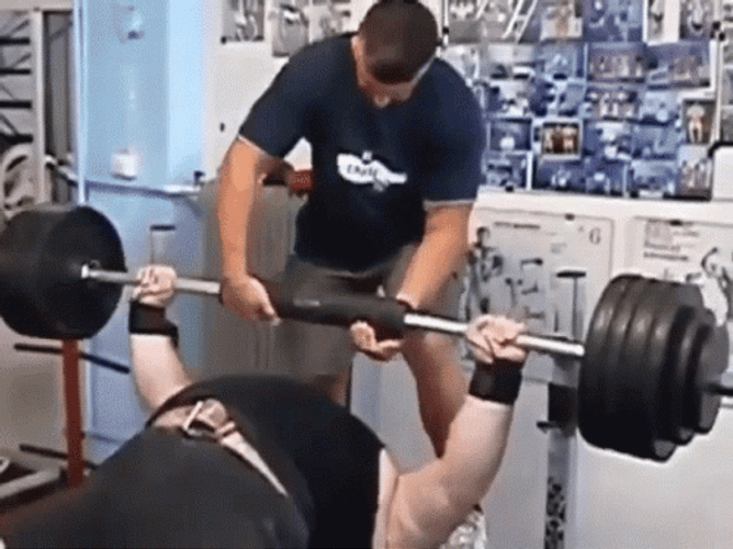 Heavy Deadlift Exercise Form GIF