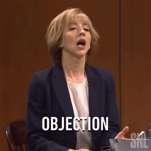 Heidi Gardener Objection GIF
