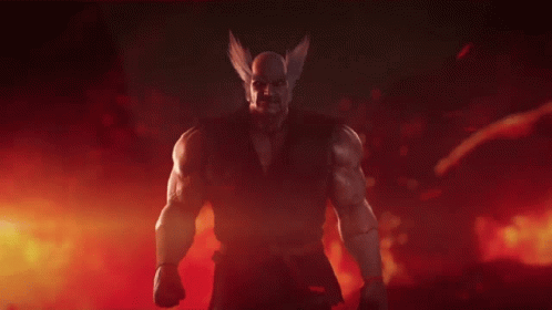 Heihachi Burning Flame GIF