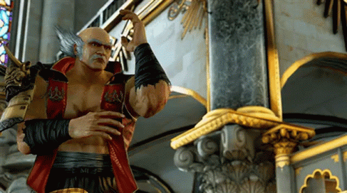 Heihachi Iron Fist Punch GIF