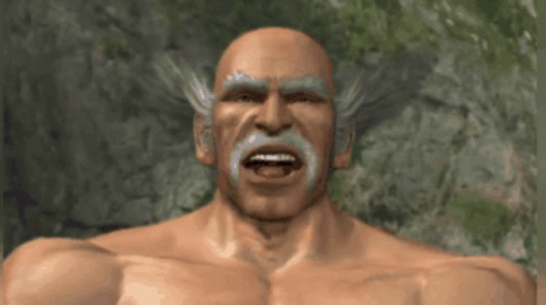 Heihachi Laughing Crazily GIF