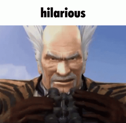 Heihachi Tekken Hilarious GIF