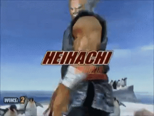 Heihachi Tekken Wins GIF