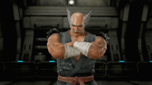 Heihachi You're Not As Tough As You Talk GIF