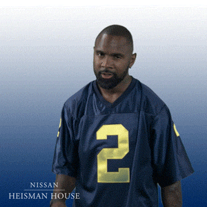 Heisman House Charles Woodson Finger Wag GIF