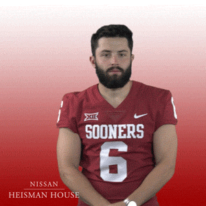 Heisman House Kyler Murray Nonchalant Reaction GIF
