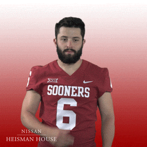 Heisman House Kyler Murray Shocked Reaction GIF