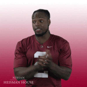 Heisman House Pleased Derrick Henry Clapping GIF