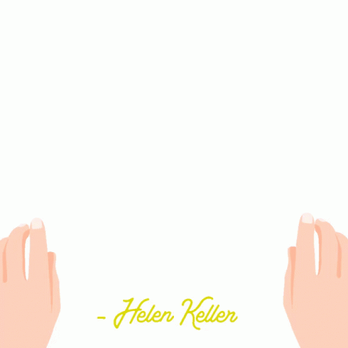 Helen Keller Fronting Braille Book GIF