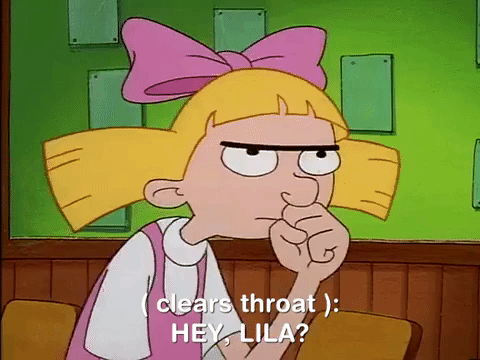 Helga G. Pataki Ahem Hey Lila GIF