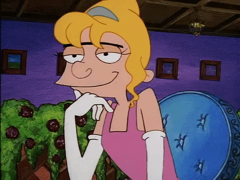 Helga G Pataki Batting Eyes GIF