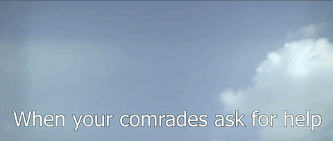 Helicopter Helicopter Comrades Asking Help Meme GIF