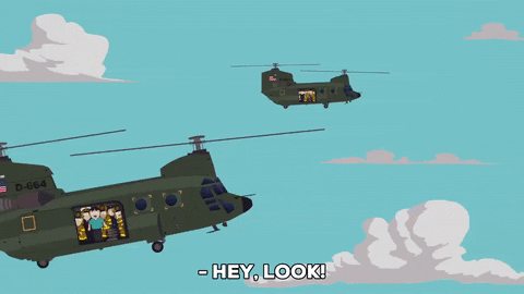 Helicopter Helicopter Randy Marsh South Park Meme GIF