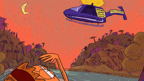 Helicopter Helicopter Rescue Mission Animation Meme GIF