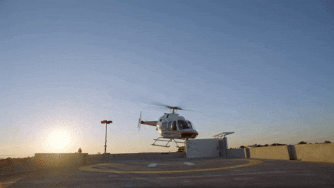 Helicopter Helicopter Rooftop Take Off Meme GIF